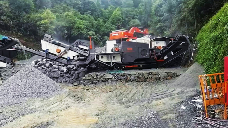 履帶式移動破碎車 履帶式移動破碎車