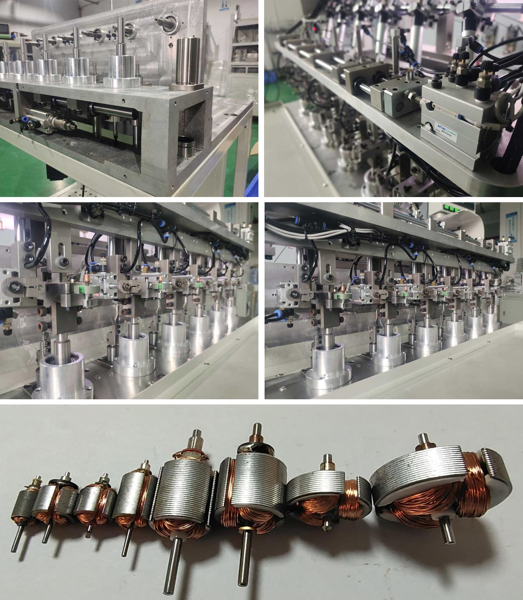 全自動6+6二維轉子繞線機(圖1) 全自動6+6二維轉子繞線機(圖1)