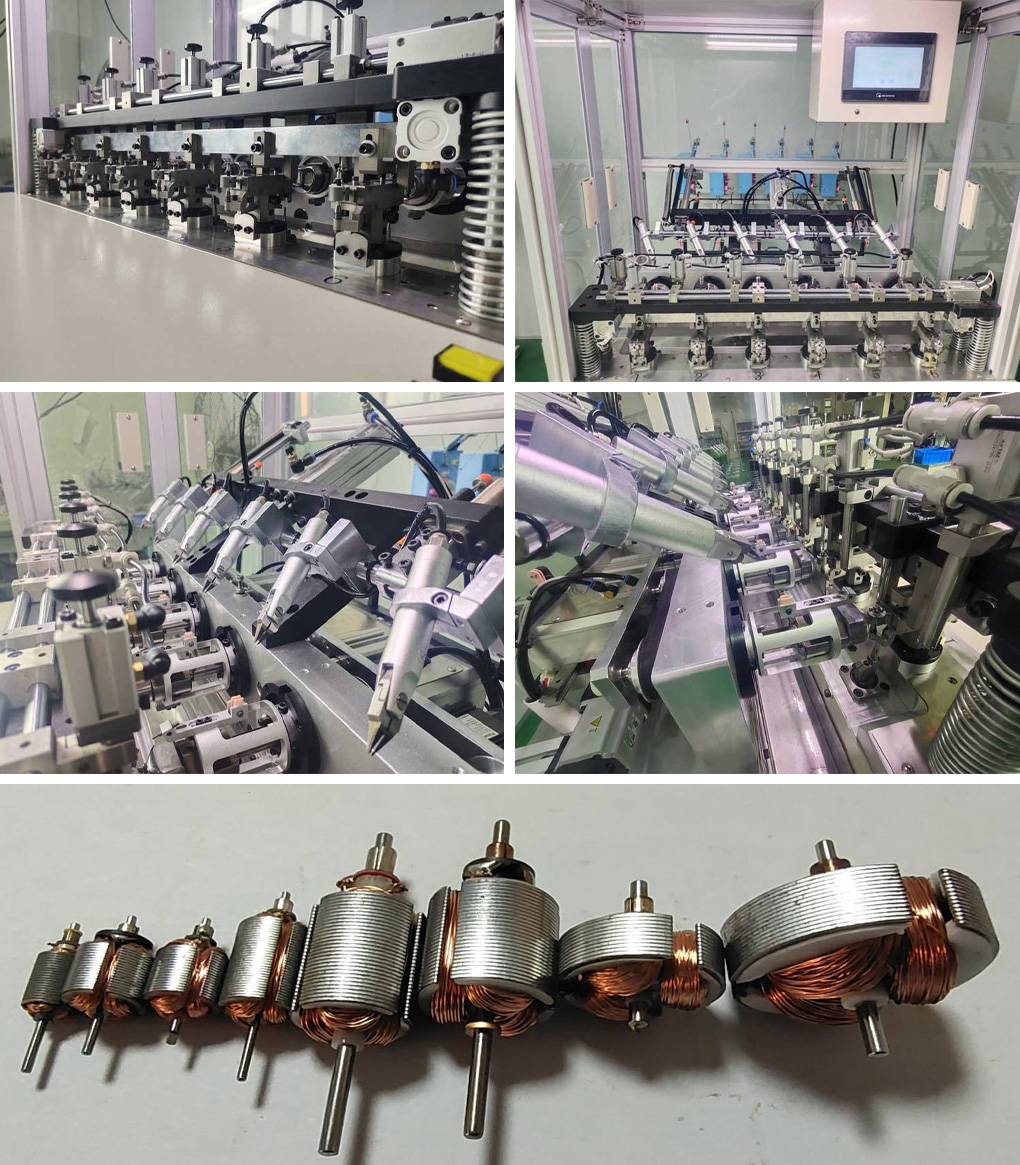 全自動6+6三維轉子繞線機(圖1) 全自動6+6三維轉子繞線機(圖1)